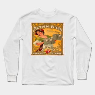 A SLICE IN TIME Actien-Bier Beer Hamburg Long Sleeve T-Shirt